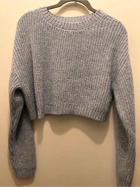 Garage Cropped Knit Sweater